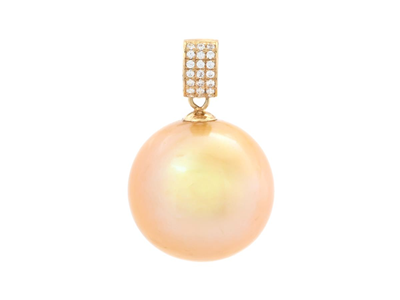 Jewellery, PEARL PENDANT, 18K gold