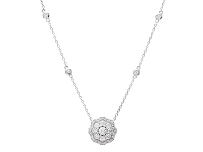 Jewellery, NECKLACE, 18K white gold
