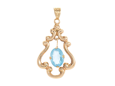 Jewellery, PENDANT, 18K gold