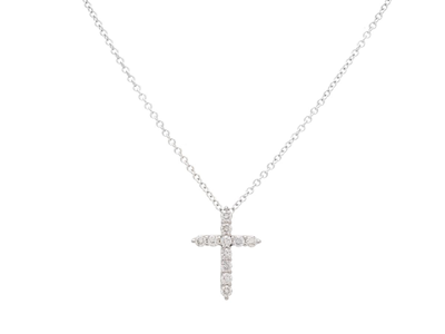 Jewellery, NECKLACE, 18K white gold