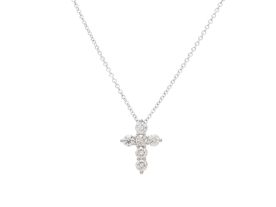 Jewellery, PENDANT WITH CHAIN, 18K white gold