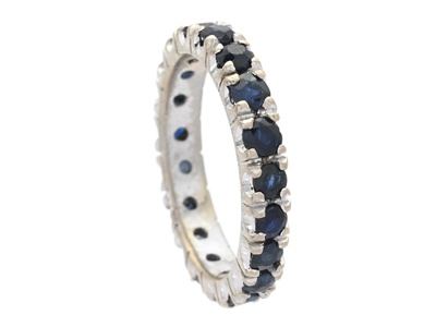 Jewellery, FULL ETERNITY RING, 14K gold