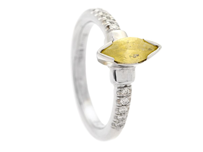 Jewellery, RING, 14K white gold