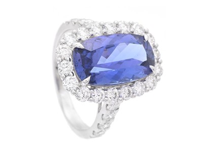 Jewellery, RING, 18K white gold