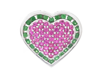 Jewellery, PENDANT, 18K white gold