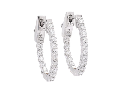 Jewellery, EARRINGS, 18K white gold