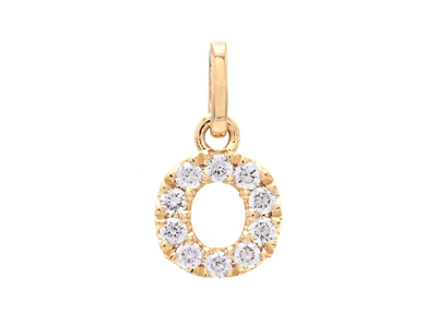 Jewellery, LETTER PENDANT, letter O