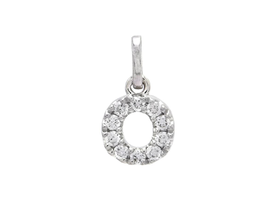 Jewellery, LETTER PENDANT, letter O