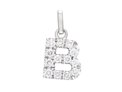 Jewellery, LETTER PENDANT, letter B