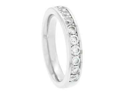Jewellery, ETERNITY RING, 18K white gold