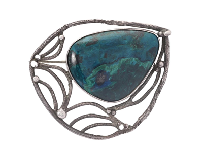 Jewellery, BROOCH/PENDANT silver, eilat