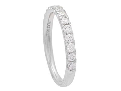 Jewellery, ETERNITY RING, platinum