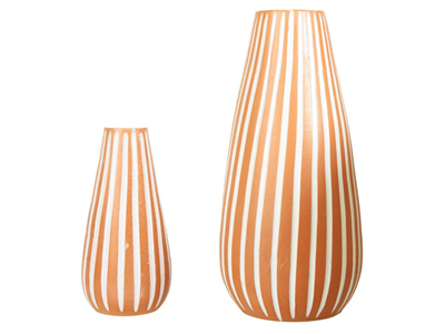 Ceramics, 2 VASES, lergods