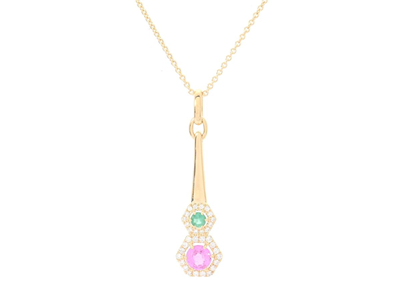 Jewellery, PENDANT/CHAIN, 18K gold