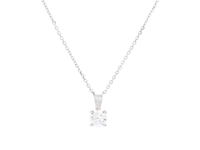 Jewellery, PENDANT/CHAIN, 18K white gold