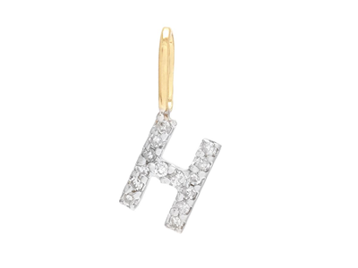 Jewellery, LETTER PENDANT, letter H