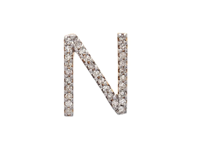 Jewellery, LETTER PENDANT, letter N