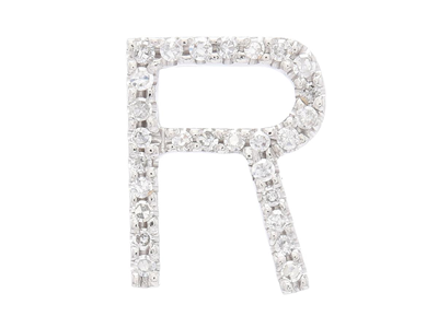 Jewellery, LETTER PENDANT, letter R