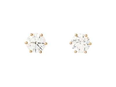 Jewellery, SOLITAIRE EARRINGS, 18K gold