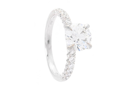 Jewellery, RING, 18K white gold