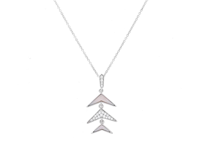 Jewellery, PENDANT/CHAIN, 18K white gold