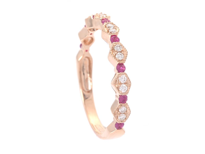 Jewellery, RING, 18K rose gold
