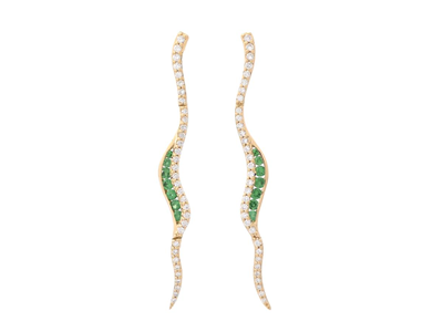 Jewellery, EARRINGS, 18K gold