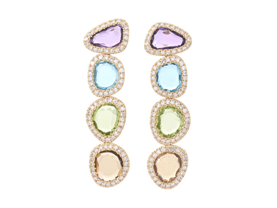 Jewellery, EARRINGS, 18K gold