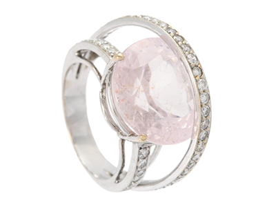 Jewellery, RING, 18K white gold