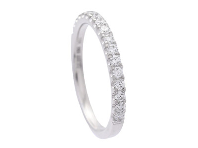 Jewellery, ETERNITY RING, 18K white gold