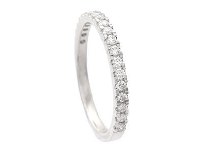 Jewellery, ETERNITY RING, 18K white gold