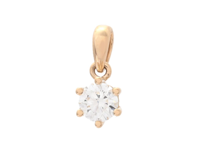 Jewellery, SOLITAIRE PENDANT, 18K gold