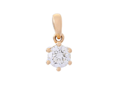 Jewellery, SOLITAIRE PENDANT, 18K gold