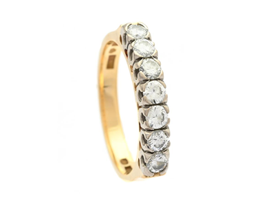 Jewellery, ETERNITY RING, 18K gold