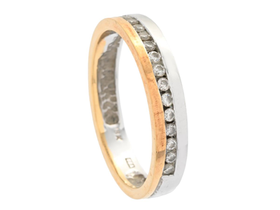 Jewellery, RING, 18K white gold/gold