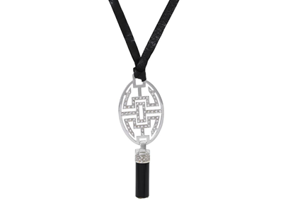 Jewellery, NECKLACE, 18K white gold