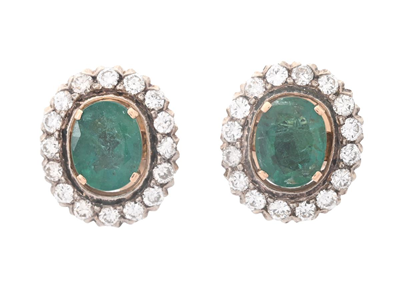 Jewellery, EARRINGS, 14K gold