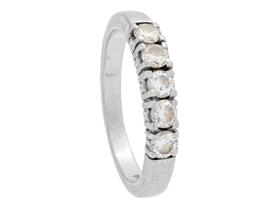 Jewellery, ETERNITY RING, 14K white gold