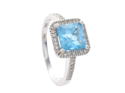 Jewellery, RING, 14K white gold