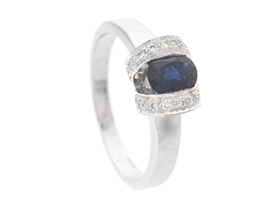 Jewellery, RING, 18K white gold