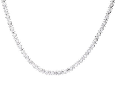 Jewellery, NECKLACE, 18K white gold