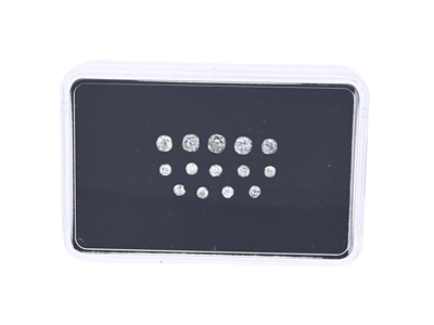 Gemstones, 14 DIAMONDS, antique cut