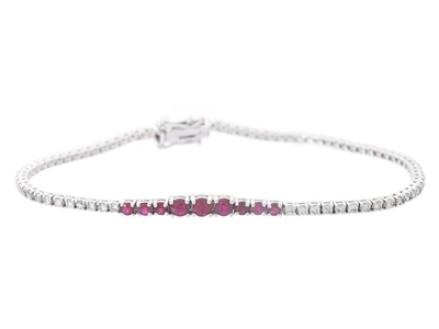 Jewellery, BRACELET, 18K white gold