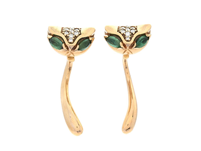 Jewellery, EARRINGS, 14K gold