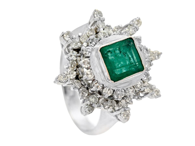 Jewellery, RING, 9K gold