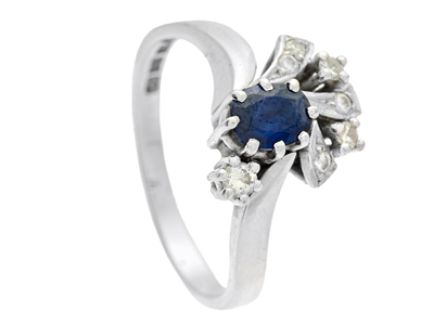 Jewellery, RING, 18K white gold