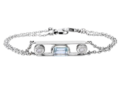 Jewellery, BRACELET, 18K/9K white gold