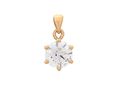 Jewellery, SOLITAIRE PENDANT, 18K gold