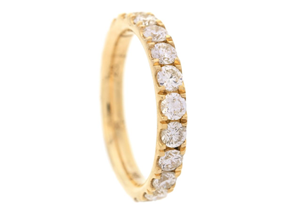 Jewellery, ETERNITY RING, 18K white gold