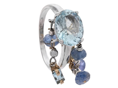 Jewellery, RING, 18K white gold